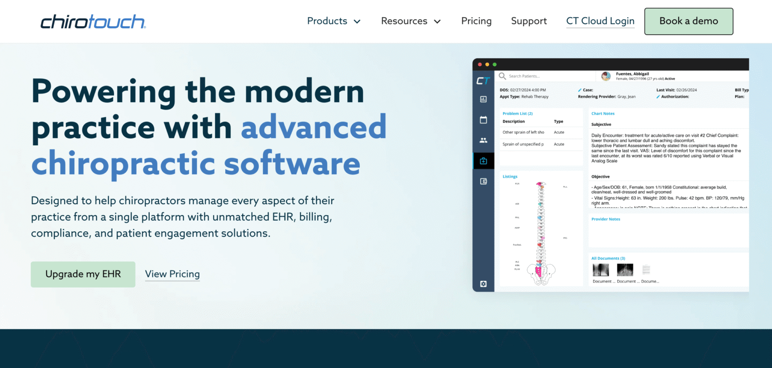 5 Best Chiropractic EHR Software of 2025 - Clinics Soft