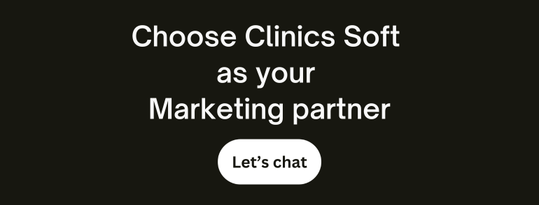 Clinic marketing cta