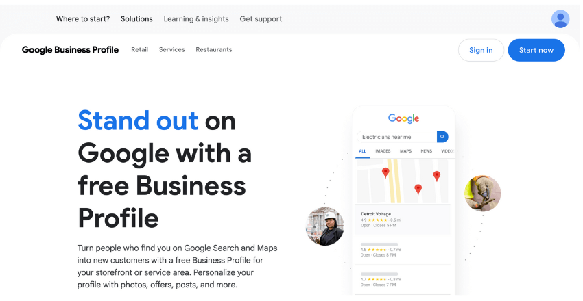 Google Business Profile Management